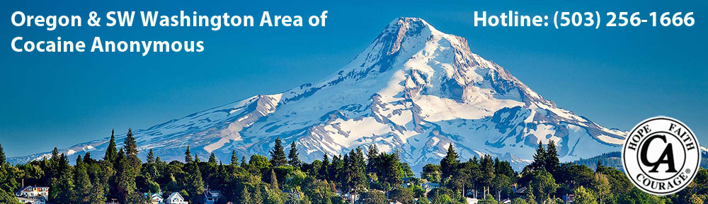 Oregon & SW Washington Area of Cocaine Anonymous